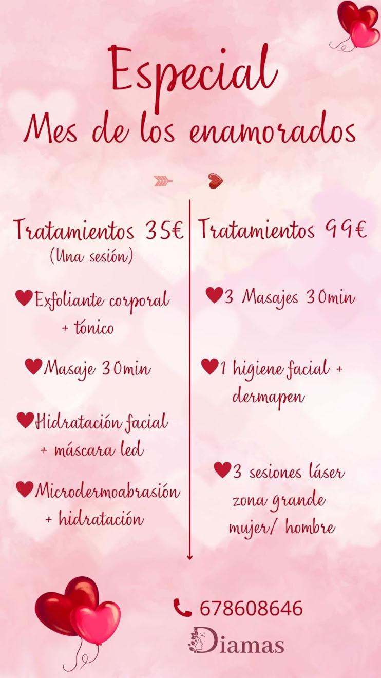SAN VALENTIN MALAGA. MES ENAMORADO. ESTETICA EN MALAGA SAN VALENTIN. ENAMORADOS. REGALOS SAN VALENTIN. REGALOS SAN VALENTIN MALAGA. ESPECIAL ENAMORADOS. EXFOLIANTE CORPORAL . MASAJE SAN VALENTIN. HIDRATACIÓN FACIAL. MICRODERMOABRASIÓN. DIAMAS. CENTRO ESTETICA MALAGA. 
